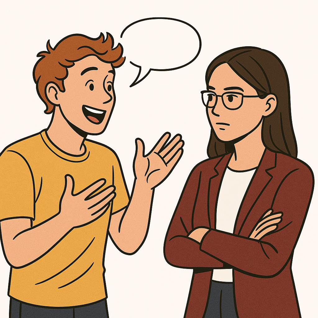 ENFP 남자 vs INTJ 여자: 감정과 이성이 부딪힐 때 생기는 연애 시나리오