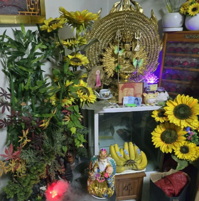 해바라기 인테리어 장식