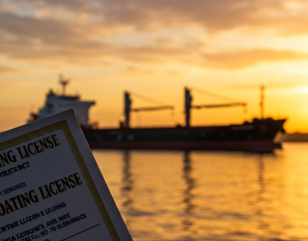 라이센스와 선박