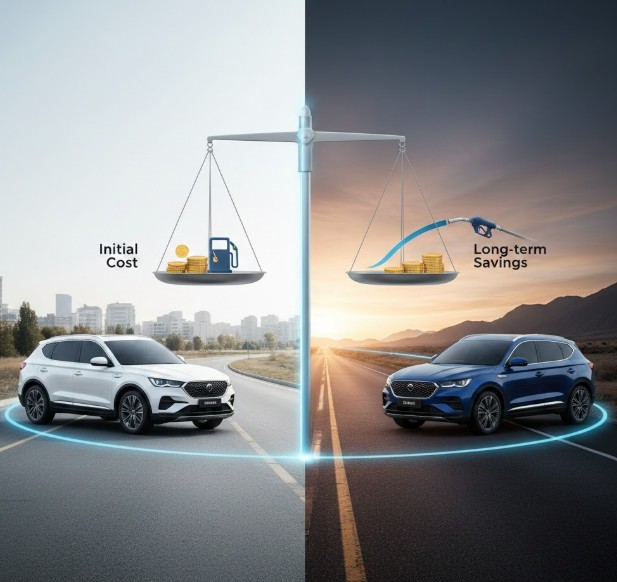 같은 차량 가솔린과 디젤 모델의 가격이 다른 이유와 경제적인 선택 기준 이미지