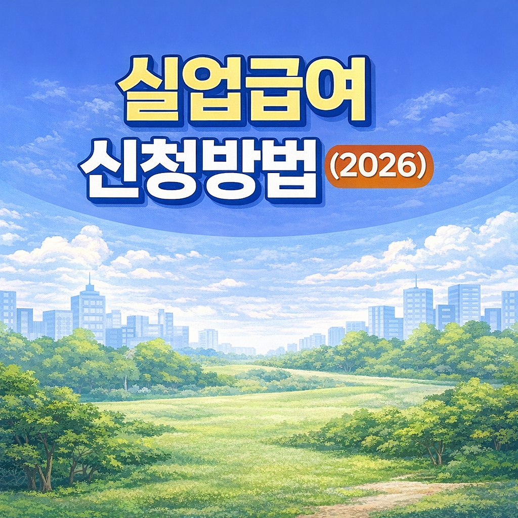 실업급여 신청 방법 처음이라면 꼭 알아야 할 순서 (2026 최신)