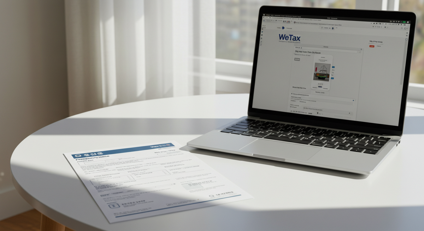 지방세&amp;#44; 세금감면&amp;#44; 위택스메뉴