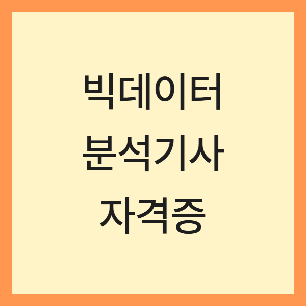 한국 빅데이터 분석기사 취업 전망