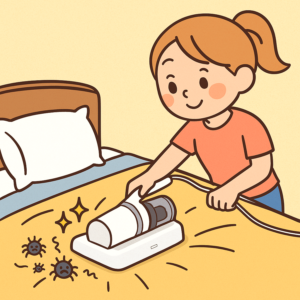 진드기 제거 청소