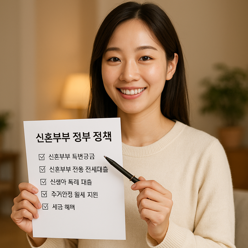 2025년 신혼부부 정부 정책 총정리 & 실속 꿀팁 12가지