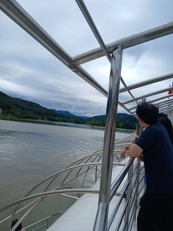 남이섬 호수 배경