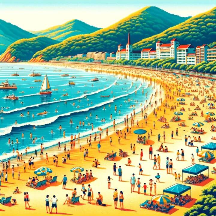 푸자좡 해변