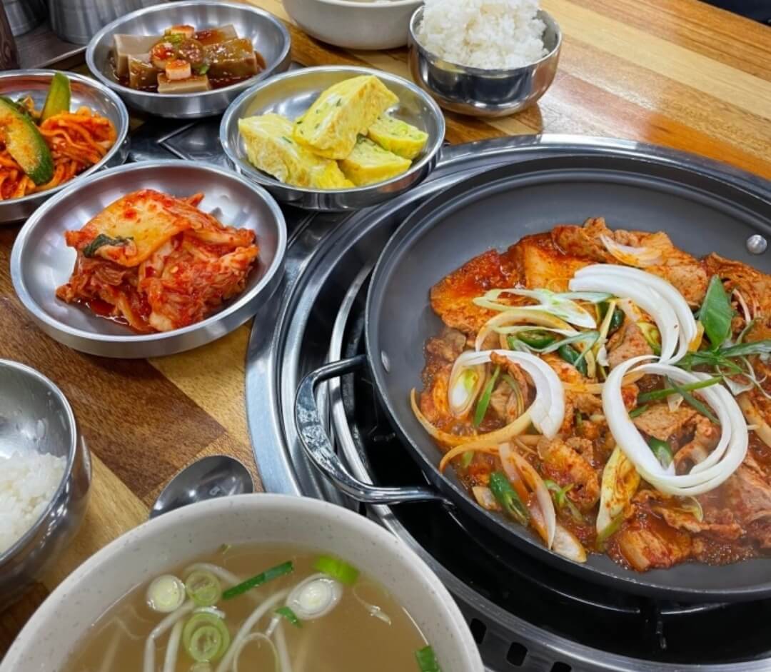 동촌 cc 아침 식사