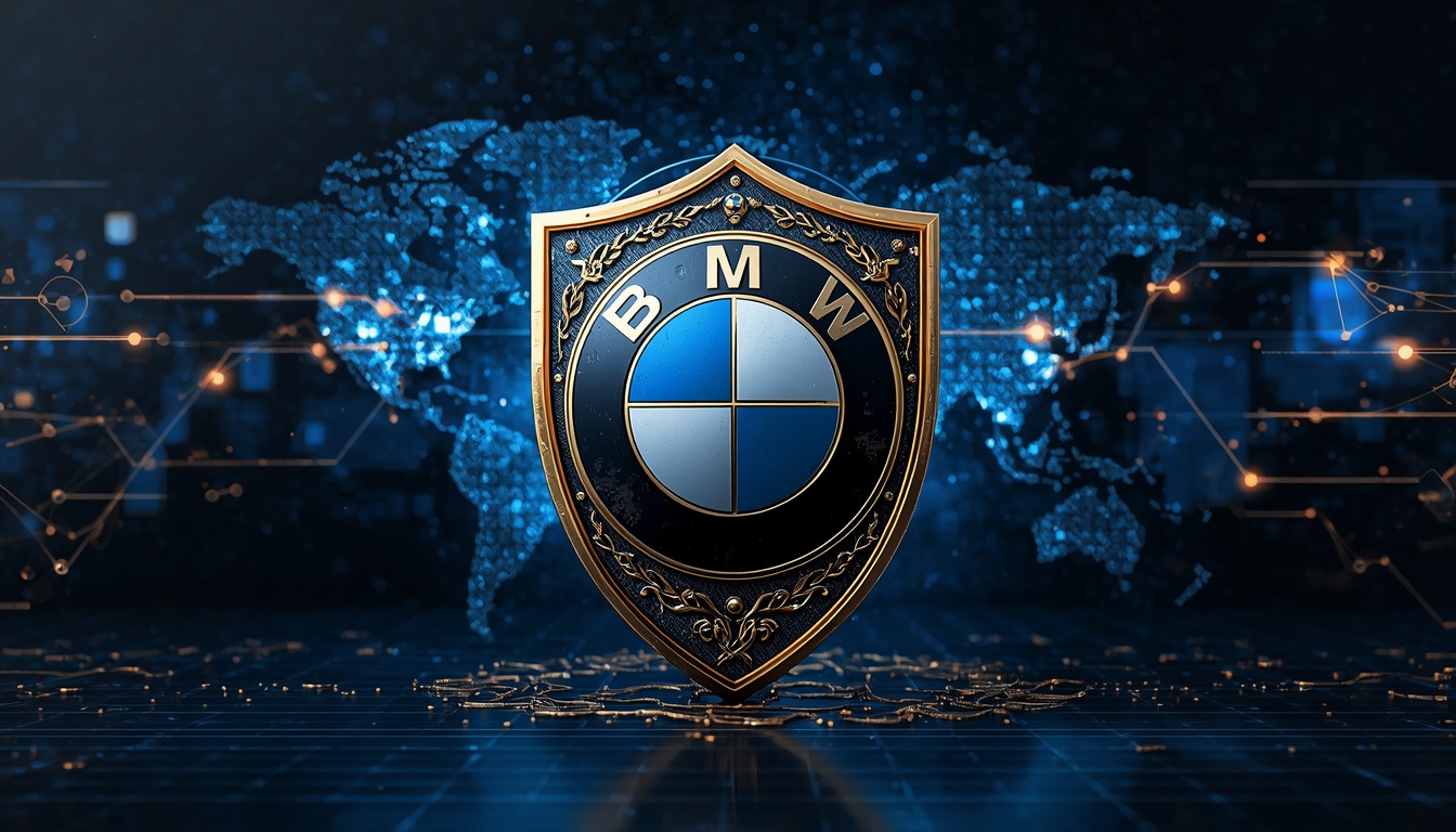 Conceptual art showing a traditional shield representing ownership stability facing a global digital network representing corporate capital flow.