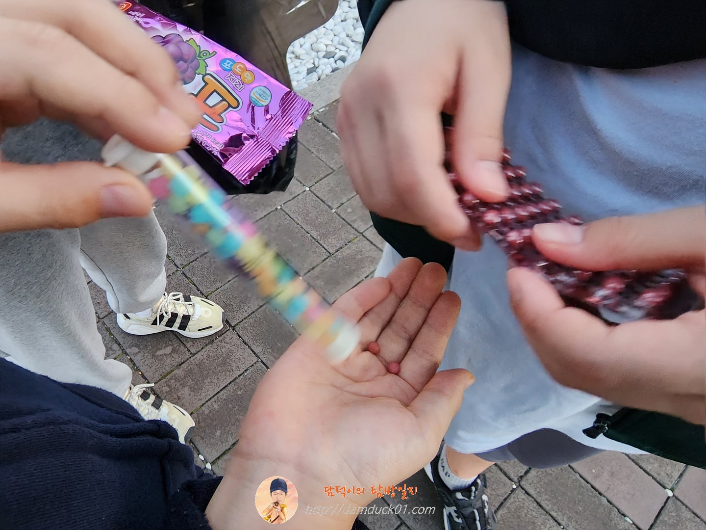 황리단길 군것질