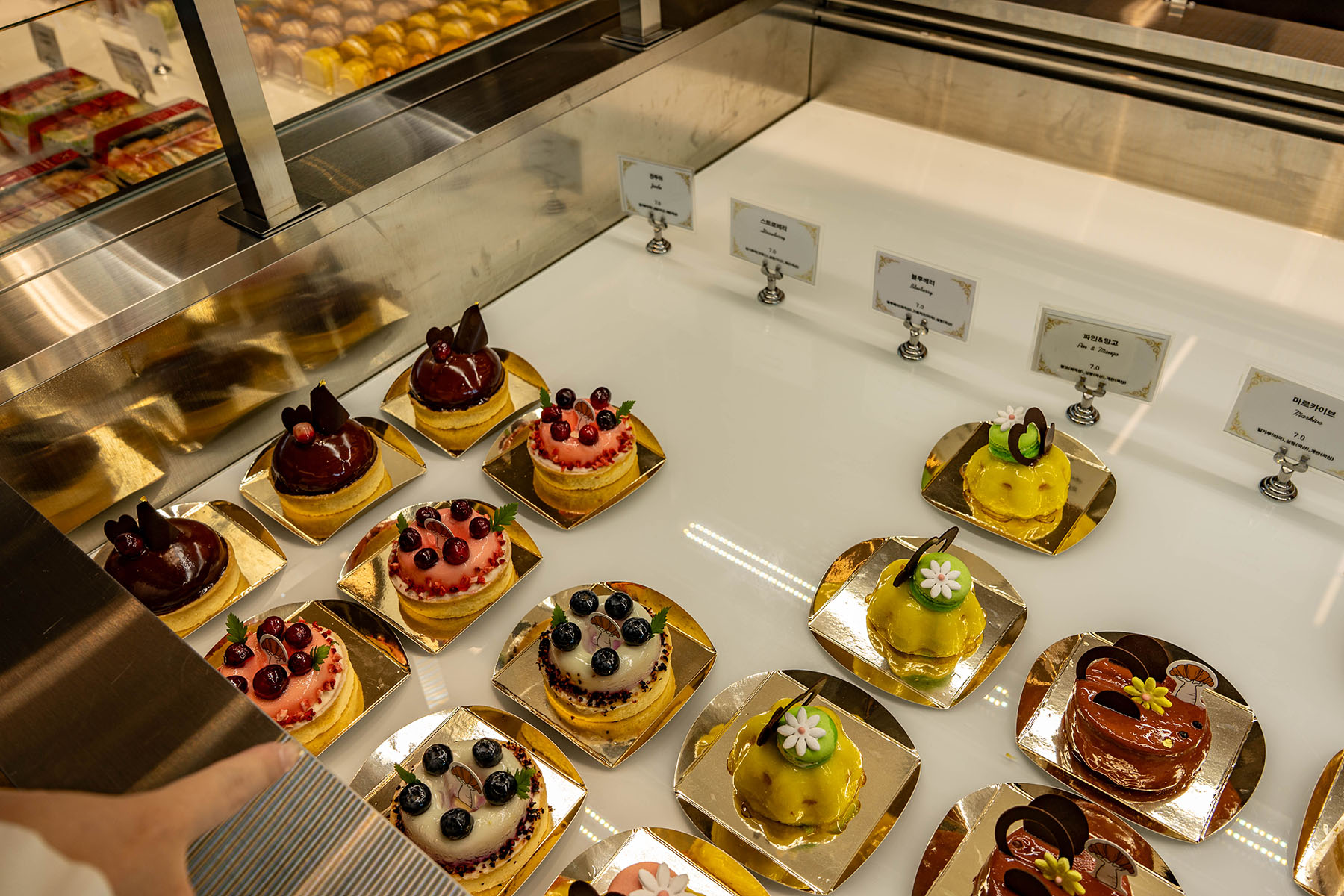 소석200도 베이커리 진열대