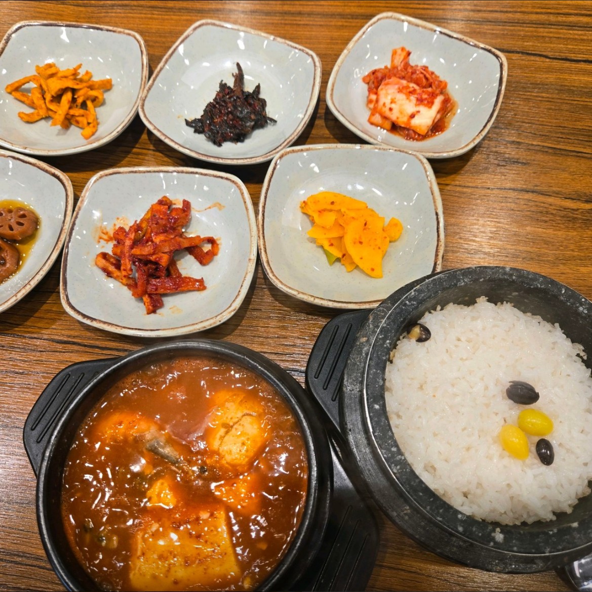 대가인생순두부 메뉴