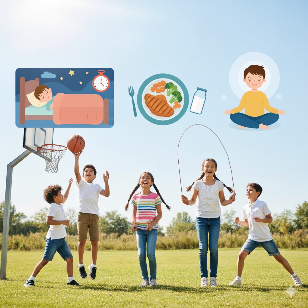 성장판 발달에 좋은 운동과 생활 습관들