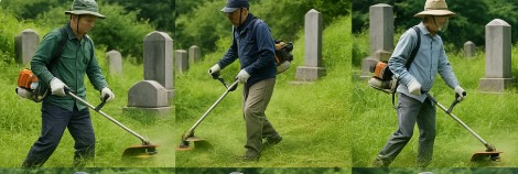 벌초하는 모습그림