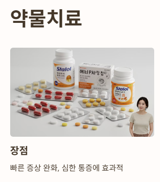 다리저림 치료법 : 약물치료