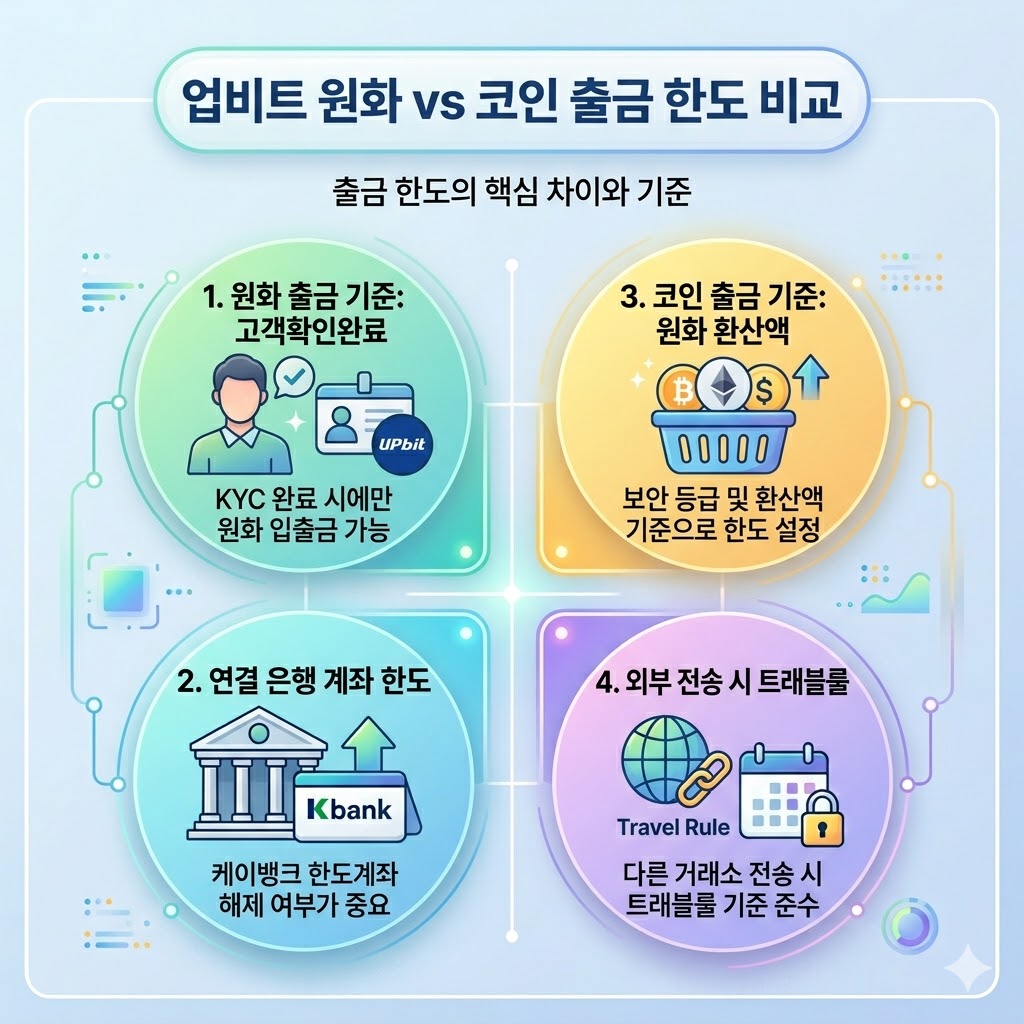 원화 코인 출금 차이