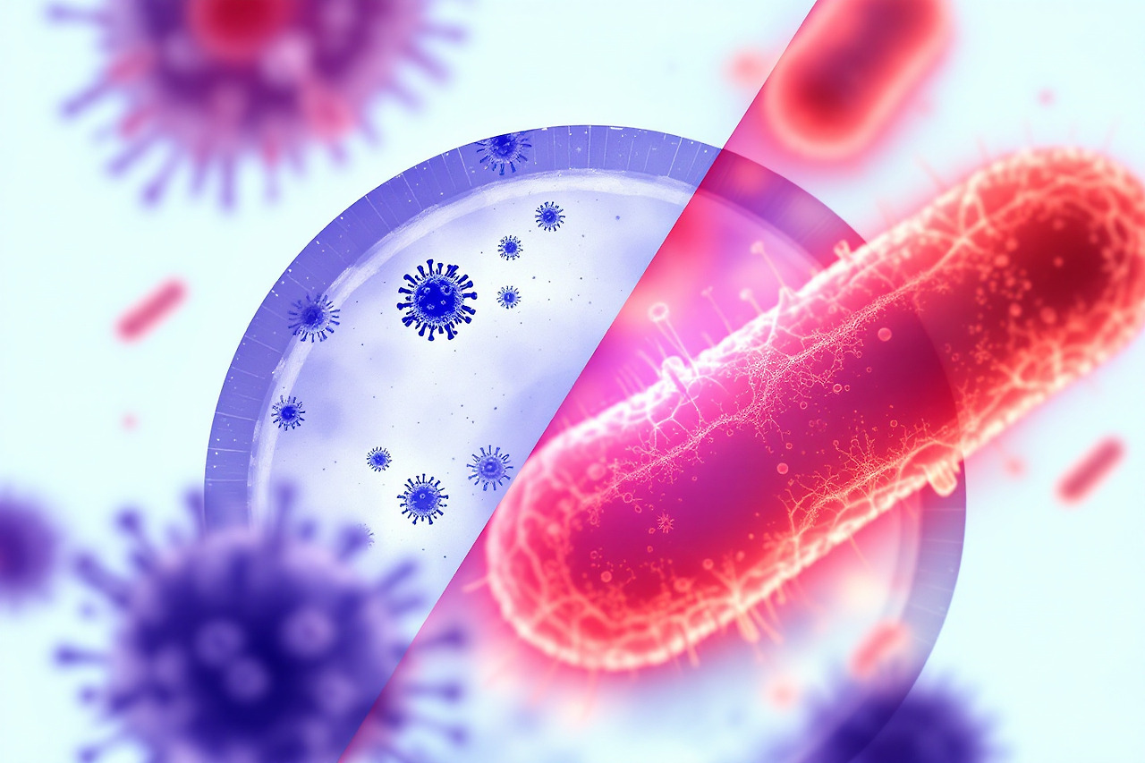 바이러스,박테리아 차이