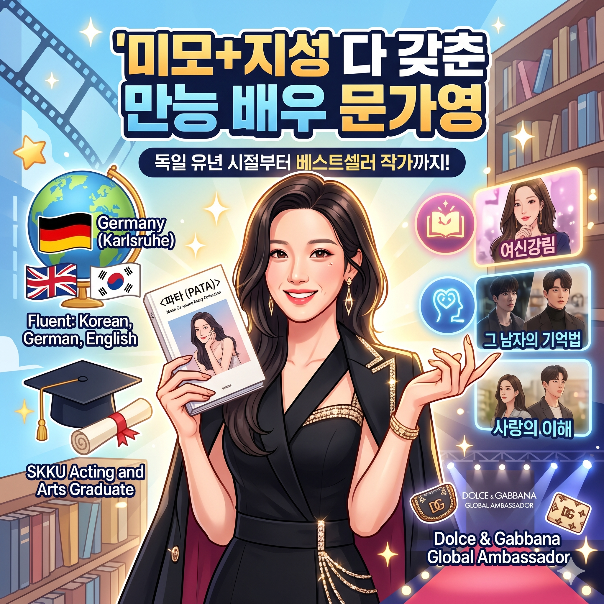 독보적인 지성과 비주얼의 조화, 배우 문가영 프로필 완벽 정리