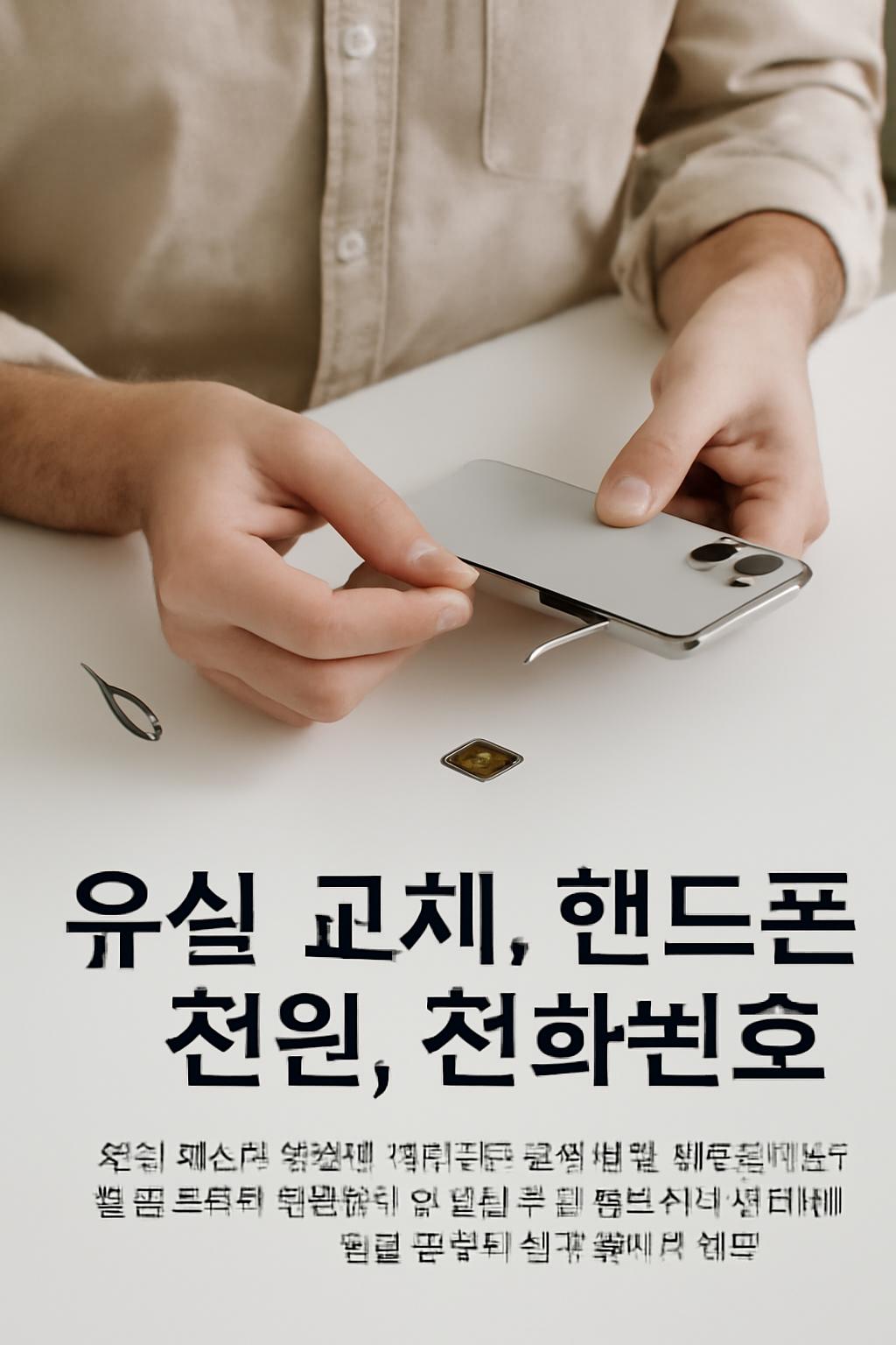 유심 교체 전원