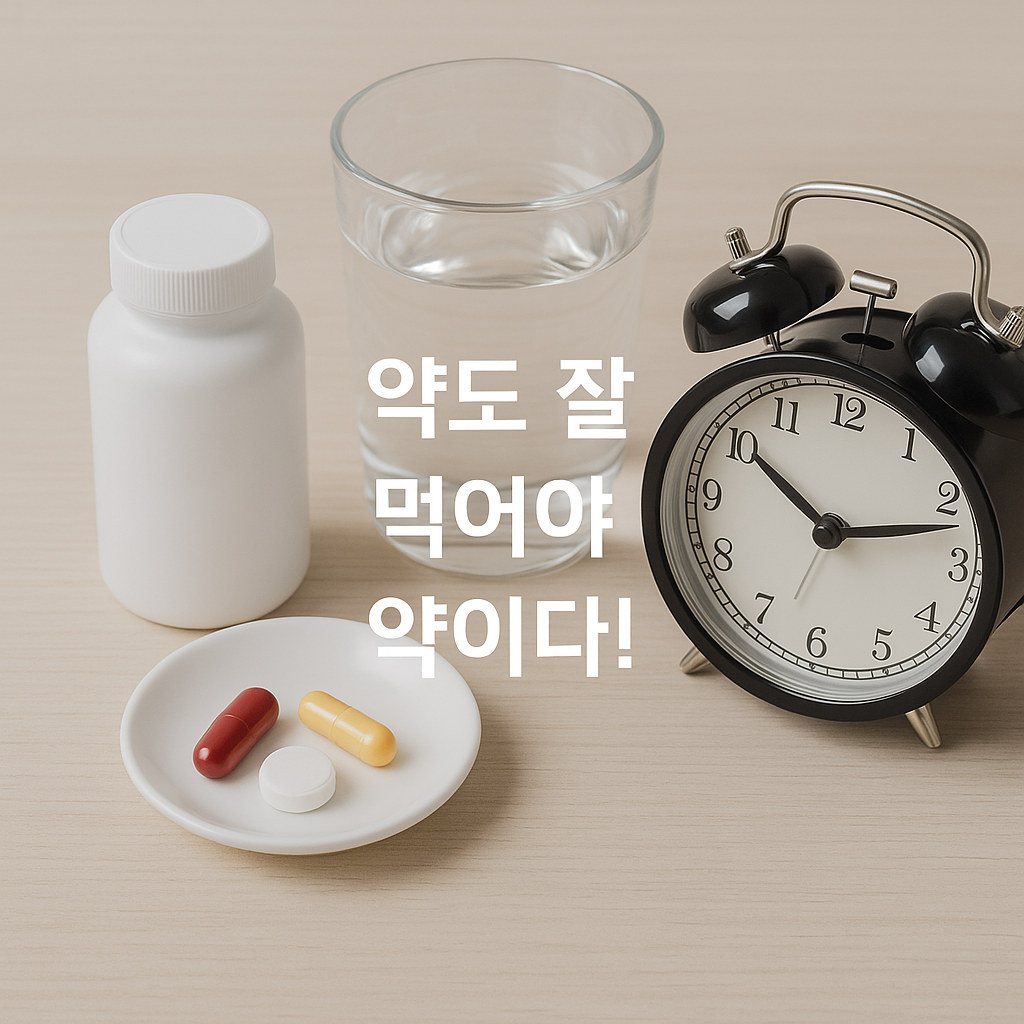 모르면 독이 된다 약 복용 시 꼭 알아야 할 안전수칙 7가지💊