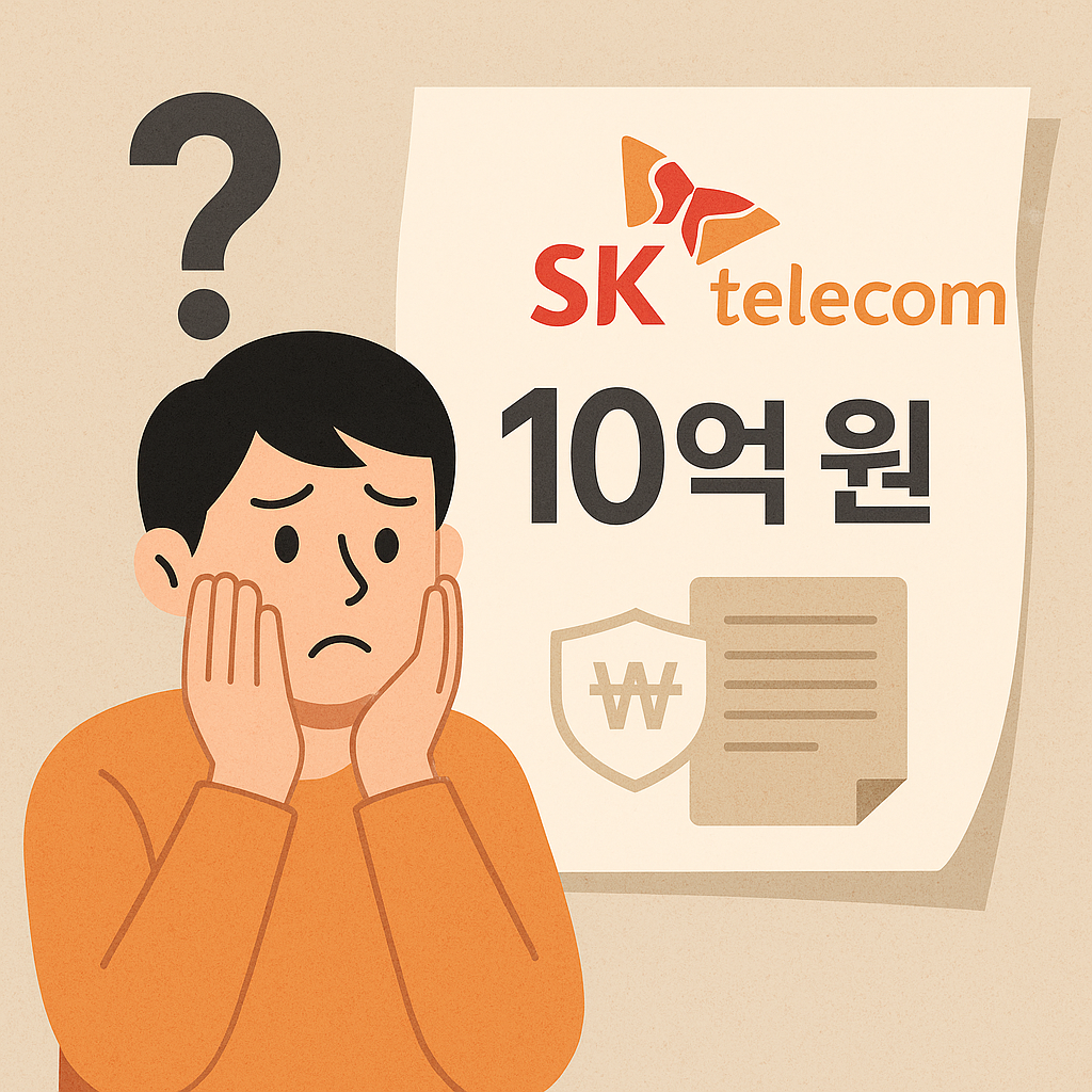 SKT 유심 해킹 보험 한도 10억 피해자 배상 가능성