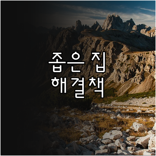 좁은 공간 넓게 쓰는 1인 가구 인테..