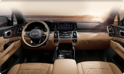 더 뉴 쏘렌토 페이스리프트 컨버젼 실내 비교