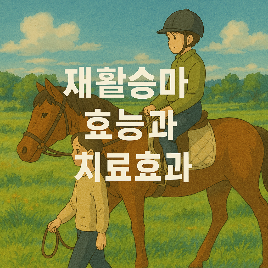 재활승마의 효능과 치료 효과, 자폐스펙트럼 장애와의 연관성까지 알아보기