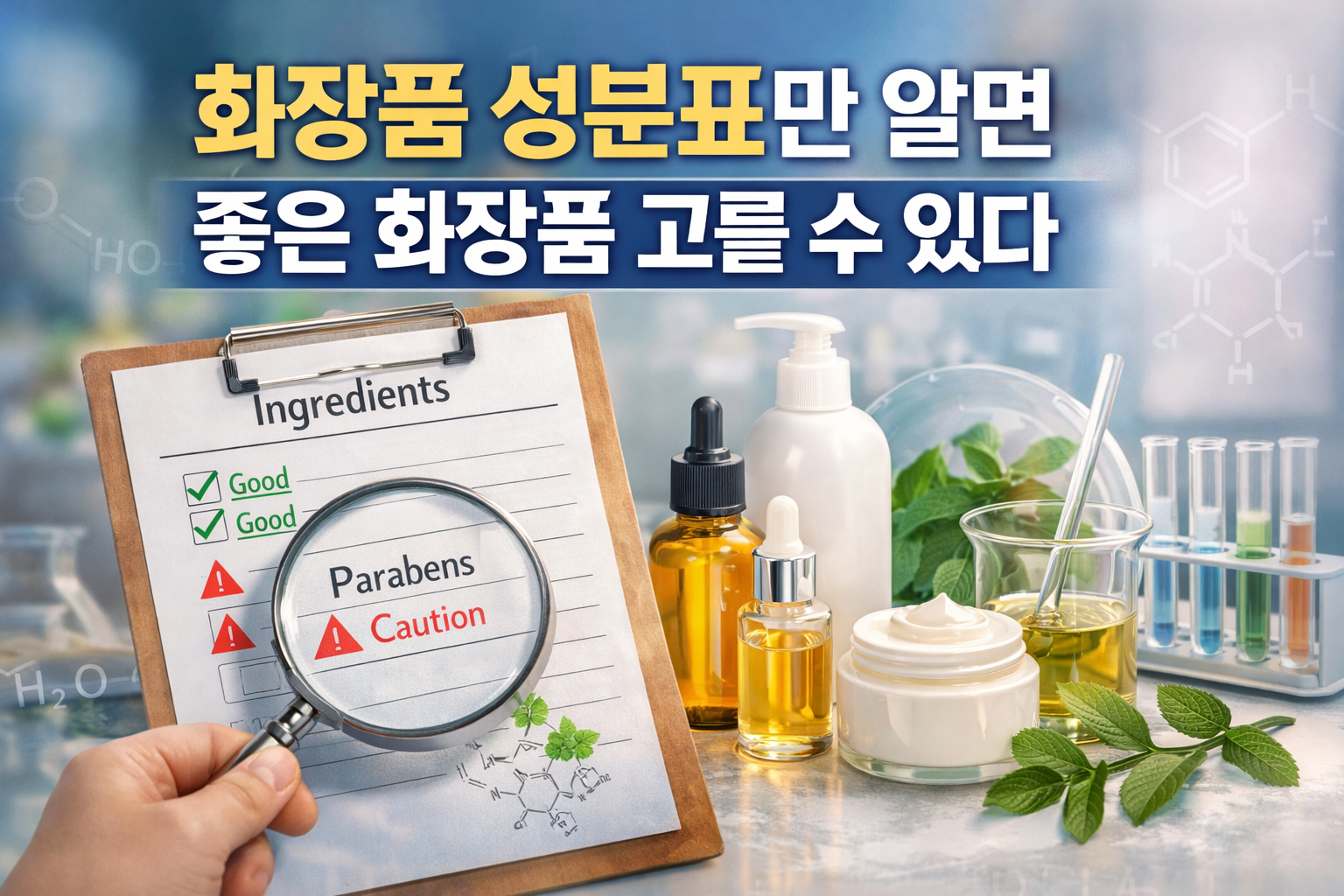 화장품 성분표 보는 법
