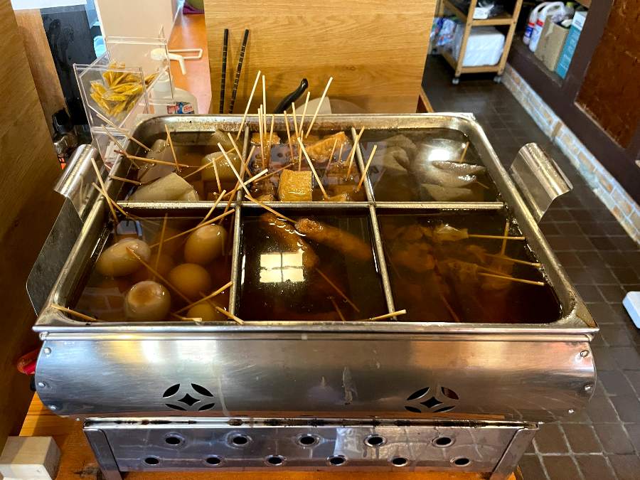 Umenoya 소바 전문점 오뎅