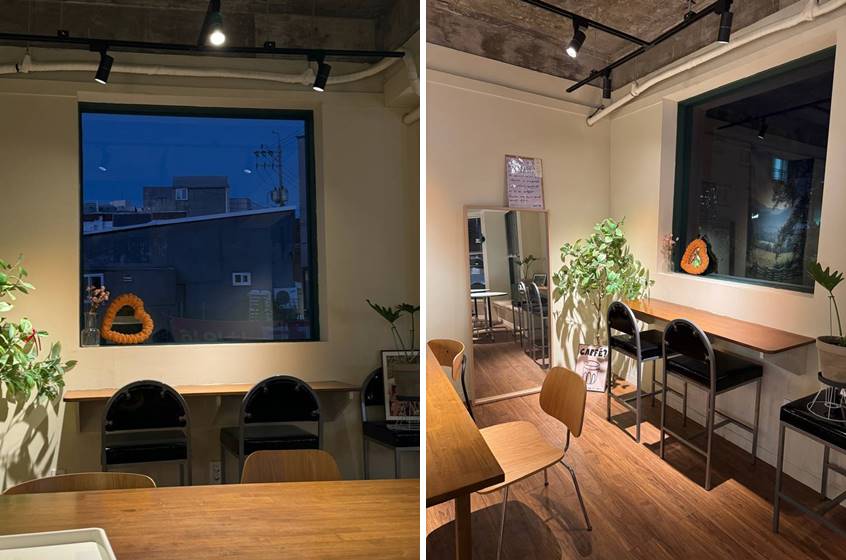 여수웅천카페, 코지커피하우스 내부모습