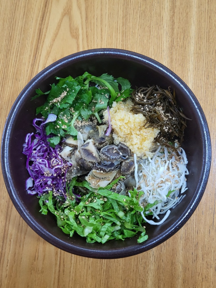 라온김밥 해초김밥 키토김밥 뿔소라 비빔밥