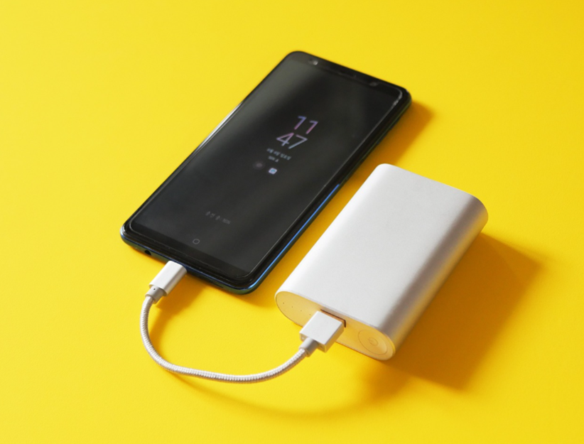 보조배터리 기내 선반 보관 금지!