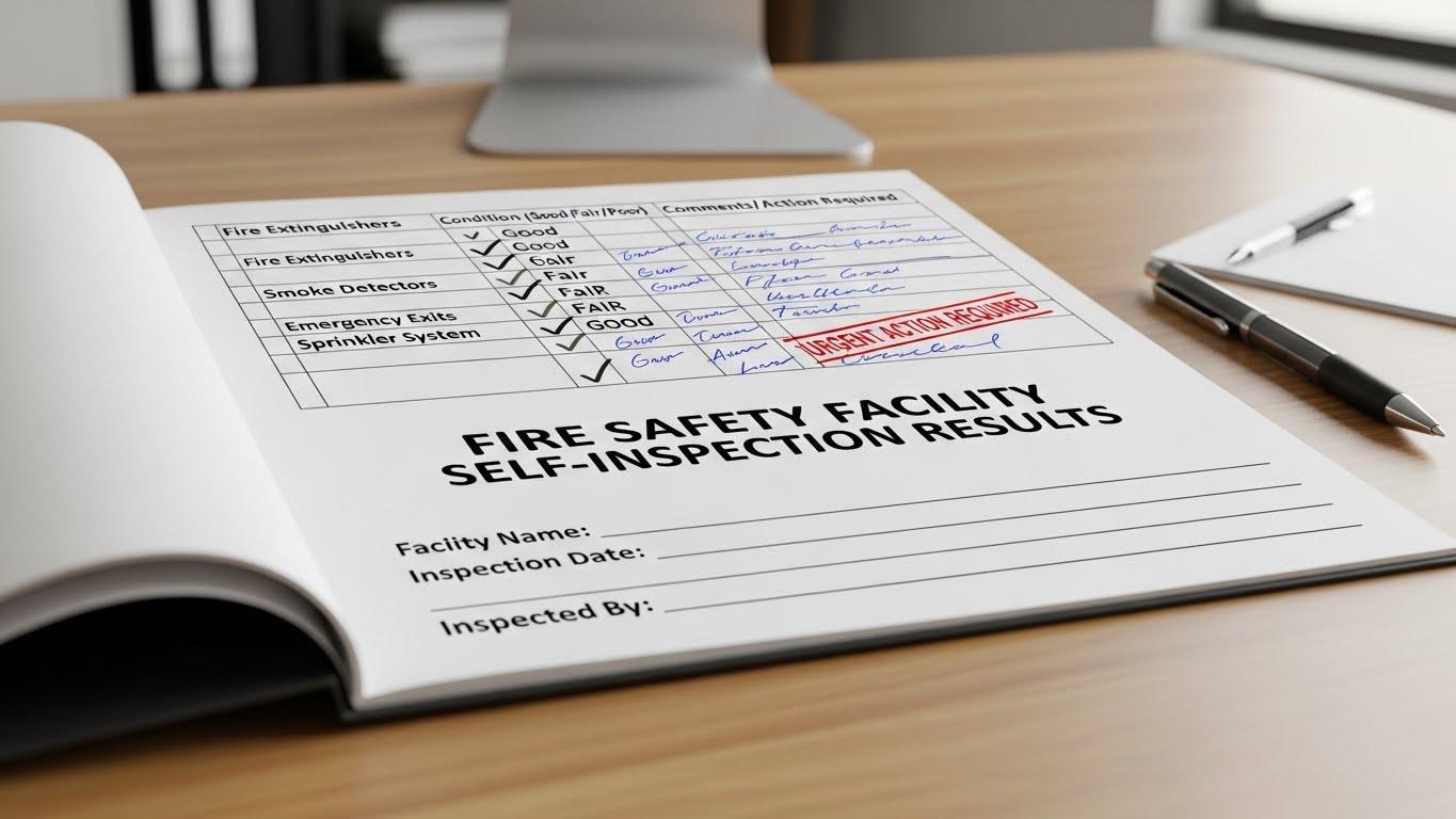 소방시설 자체점검 실시결과 보고서