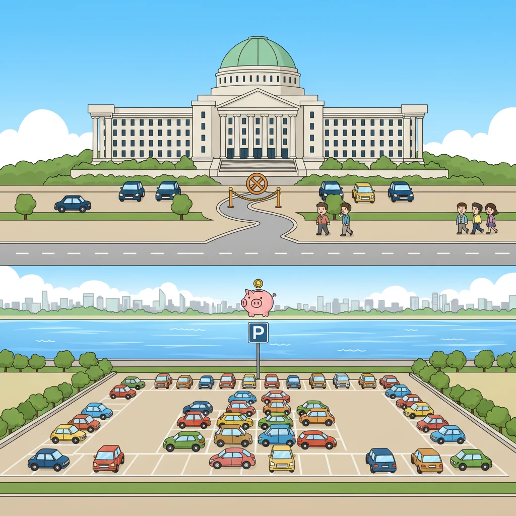 국회의사당역 근처 전기차 충전소 위치..