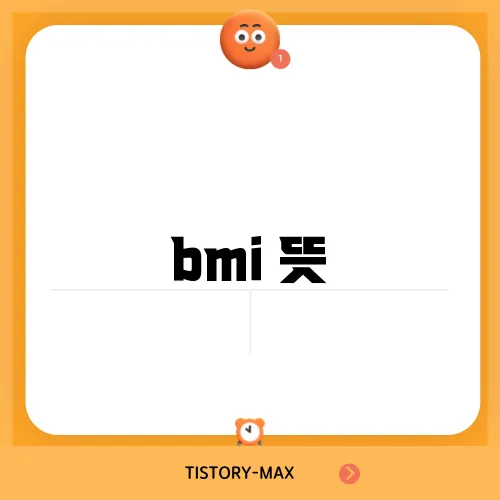 bmi 뜻