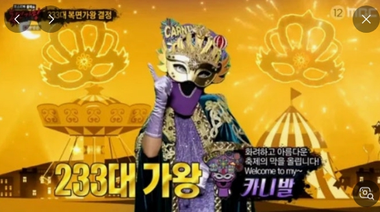 복면가왕 250대 가왕 관련 이미지