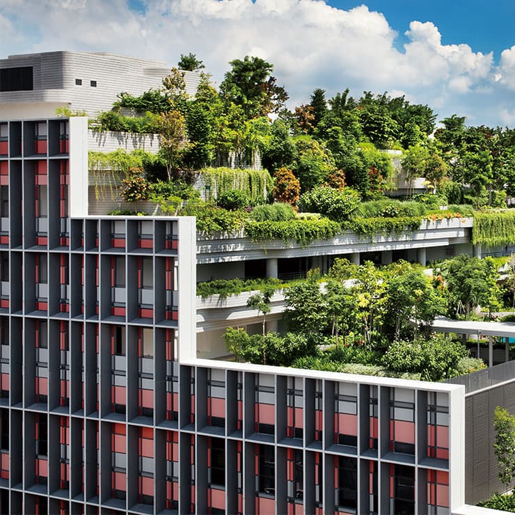 미래형 친환경 건축 기술