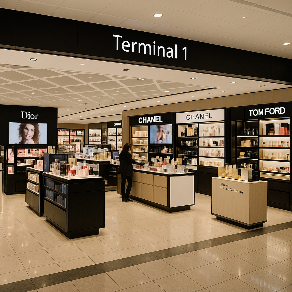 Terminal 1 '향수 매장 내부 전경'