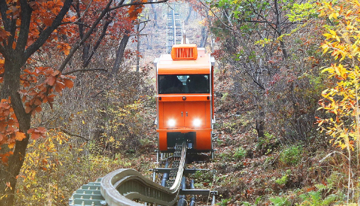 대봉산 모노레일 상단사진