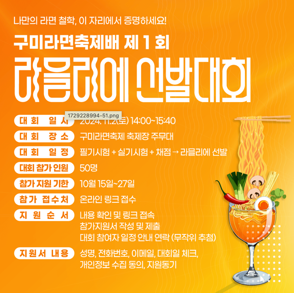 라믈리에 선발대회