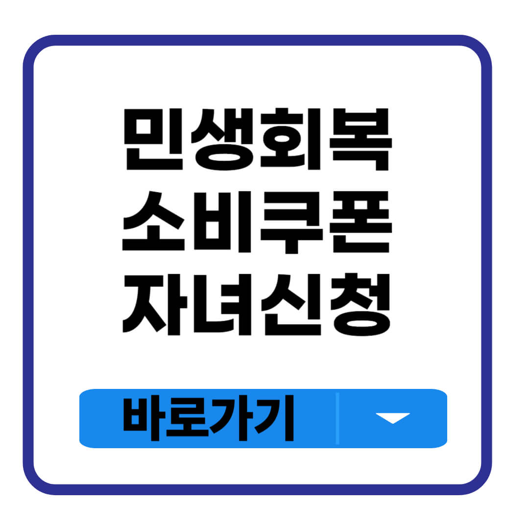 민생회복소비쿠폰