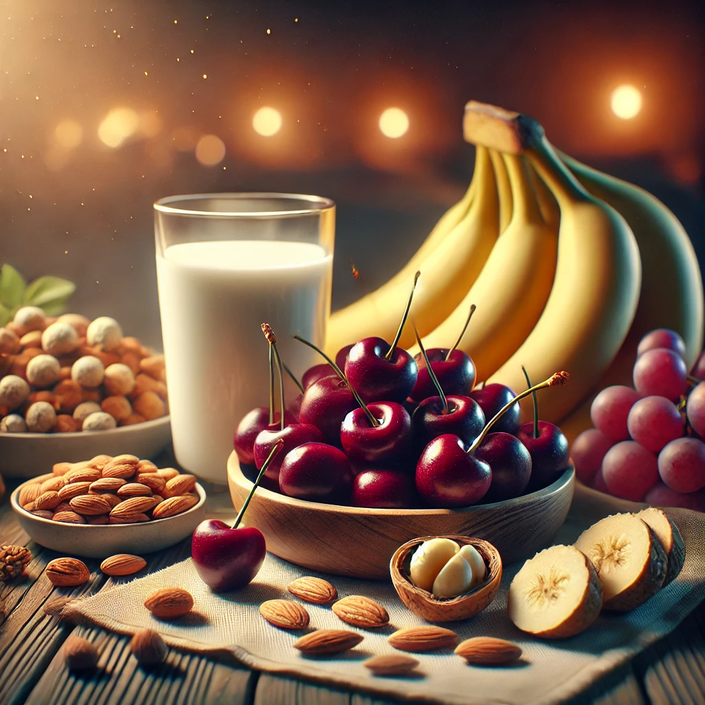 멜라톤 많음 음식