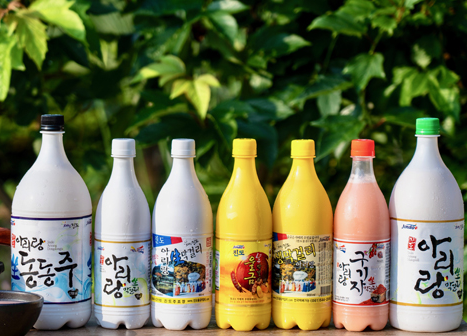 진도아리랑막걸리 상품 라인업