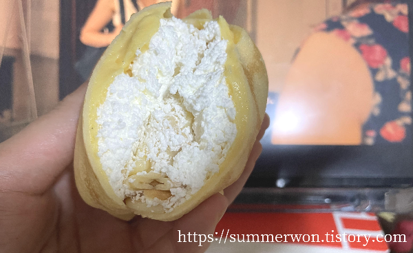 커스터드 맛 안쪽 사진