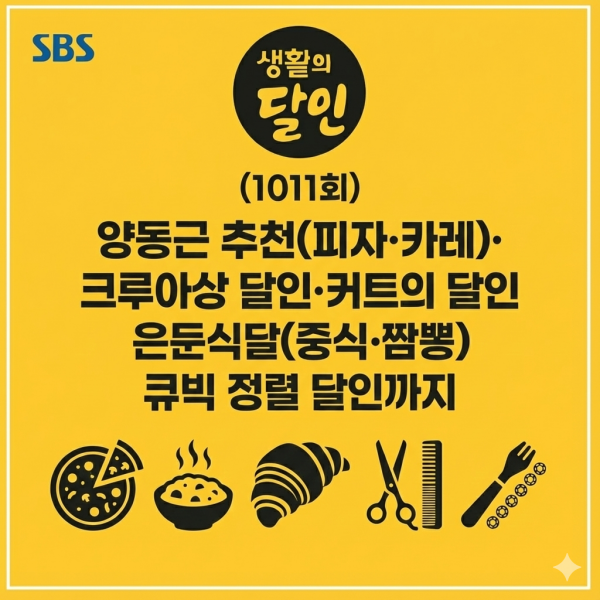 생활의달인1011회