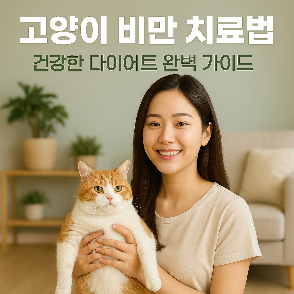 고양이 비만 치료법: 건강한 다이어트 완벽 가이드