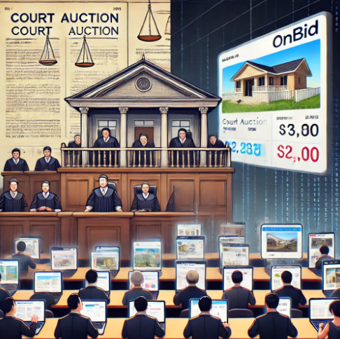 법원 경매물건과 온비드 물건