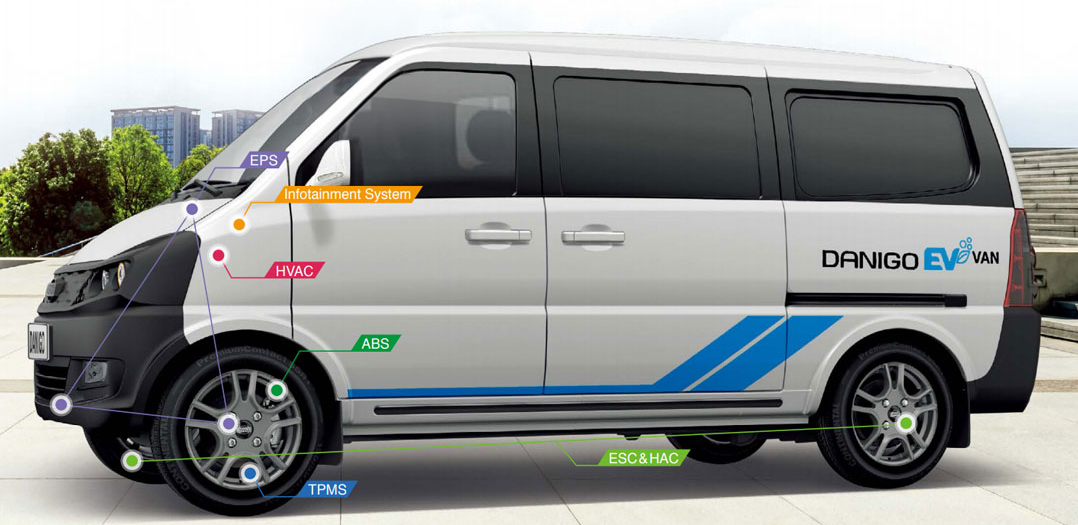 대창모터스 다니고 EV 밴
