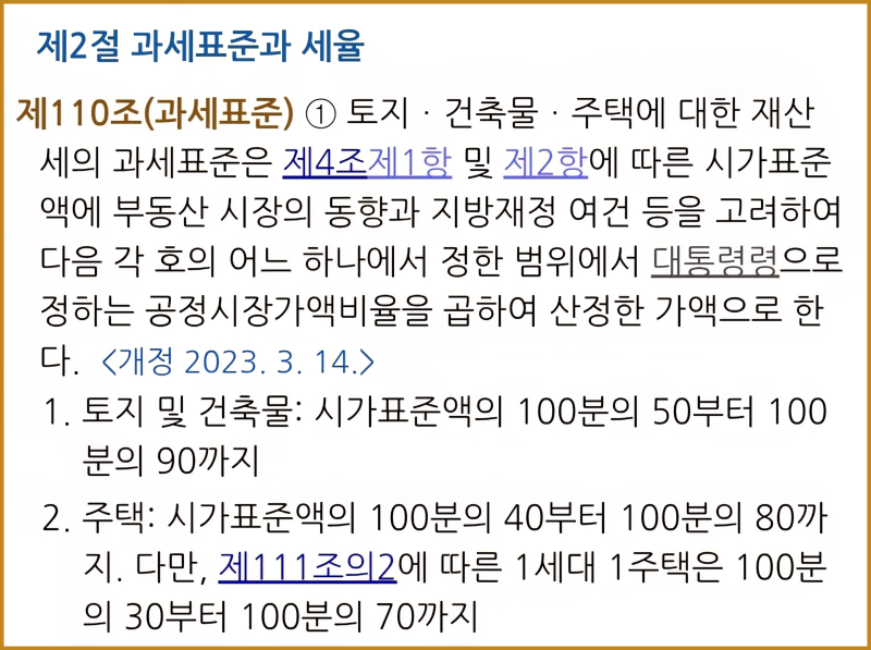 alt="과세표준과 세율"